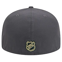 Casquette ajustée 59FIFTY Vegas Golden Knights de New Era pour homme, couleur anthracite