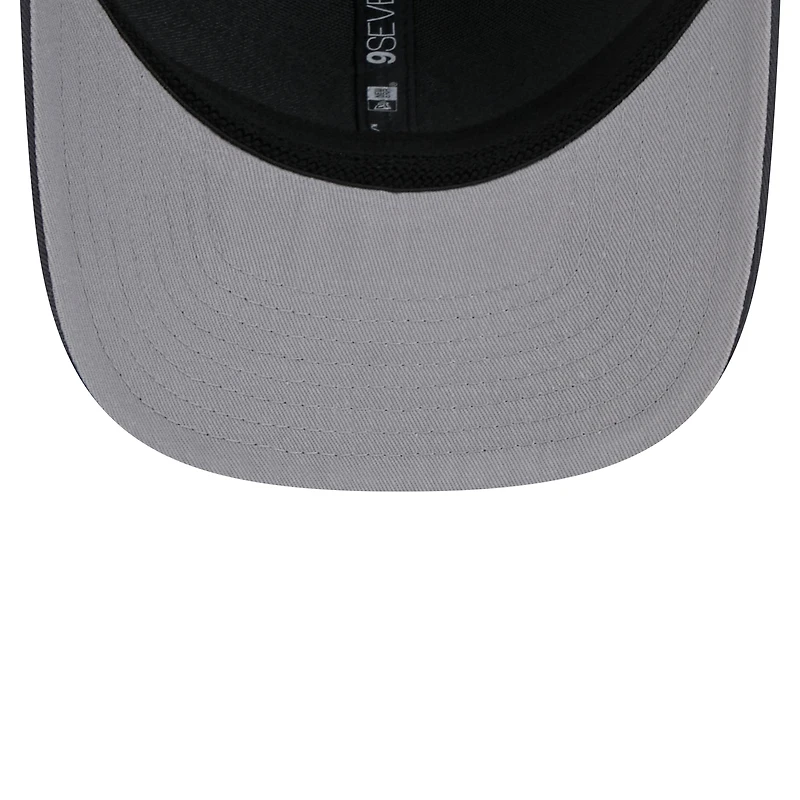 Men's New Era Charcoal Vegas Golden Knights Core Trucker 9SEVENTY Stretch-Snap Hat