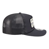 Men's New Era Charcoal Vegas Golden Knights Washed Patch 19TWENTY Trucker Adjustable Hat