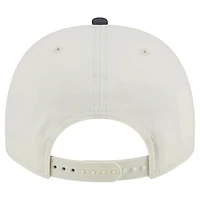 Men's New Era Cream/Grey Vegas Golden Knights Chainstitch 9FIFTY A-Frame Snapback Hat