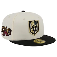 Men's New Era  Cream Vegas Golden Knights 250th Anniversary of the United States Two-Tone 59FIFTY Fitted Hat