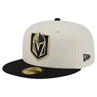 Men's New Era  Cream Vegas Golden Knights 250th Anniversary of the United States Two-Tone 59FIFTY Fitted Hat