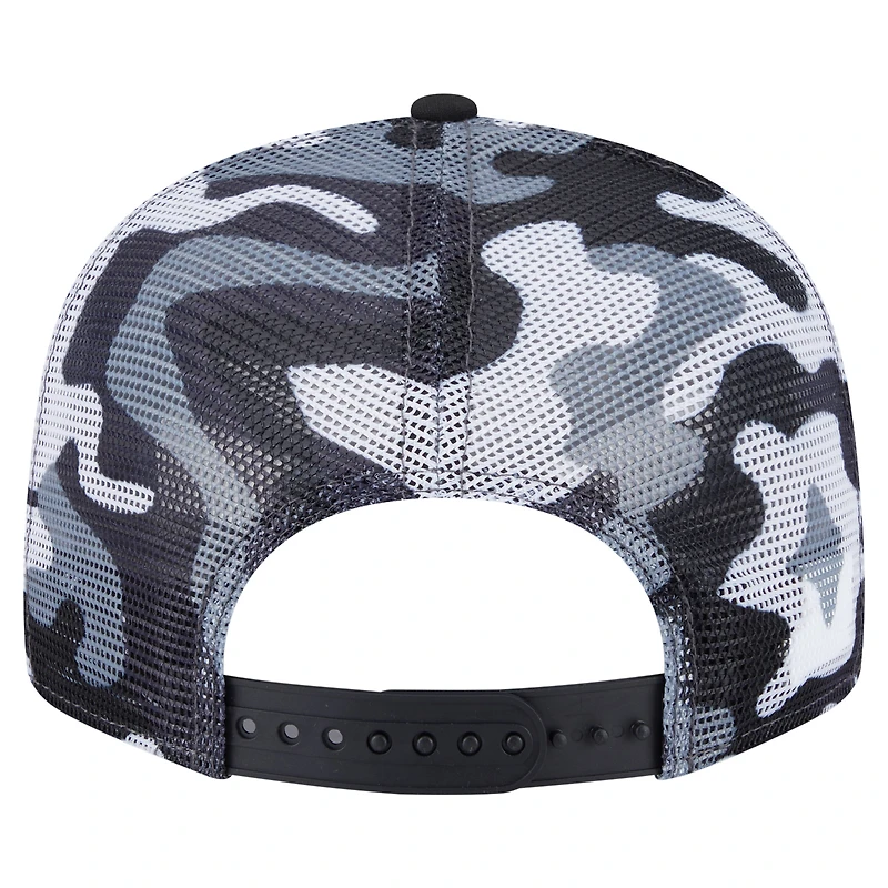 Casquette snapback 9FIFTY camouflage Vegas Golden Knights gris/noir New Era pour homme