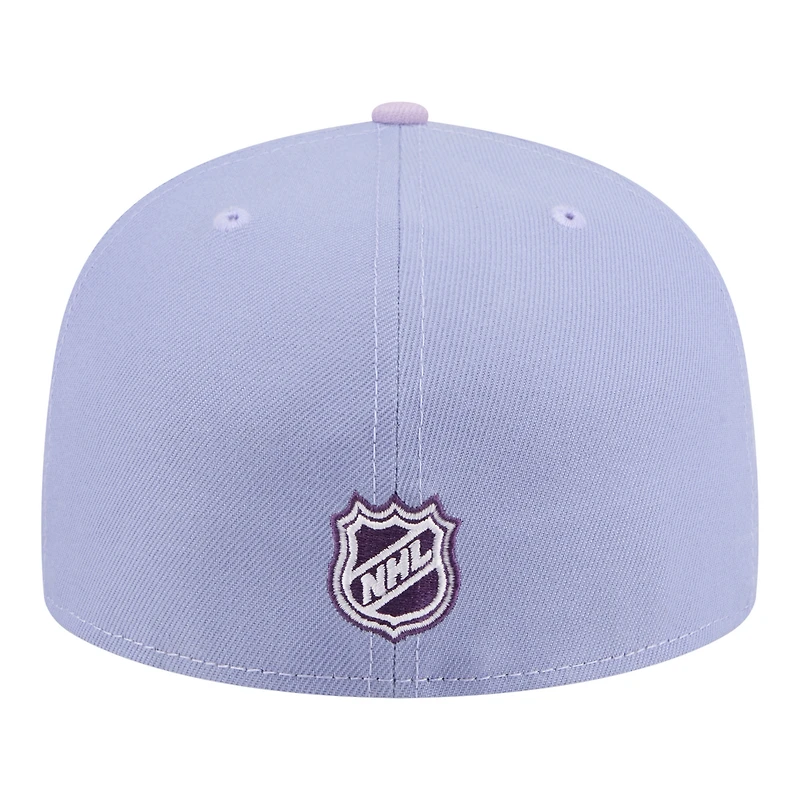 Men's New Era Light Purple/Purple Vegas Golden Knights Lavender Bloom 59FIFTY Fitted Hat