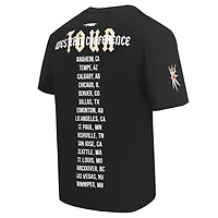 T-shirt Pro Standard noir Vegas Golden Knights City Tour pour hommes