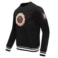 Sweat-shirt à enfiler Pro Standard noir pour homme avec emblème des Golden Knights de Vegas