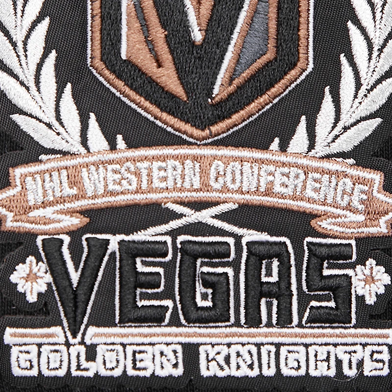 Sweat-shirt à enfiler Pro Standard noir pour homme avec emblème des Golden Knights de Vegas