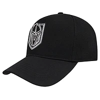 Men's Pro Standard Black Vegas Golden Knights Paint the City Pinch Front Snapback Hat