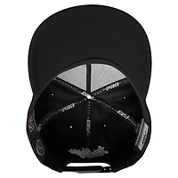 Men's Pro Standard Black Vegas Golden Knights Paint the City Pinch Front Snapback Hat