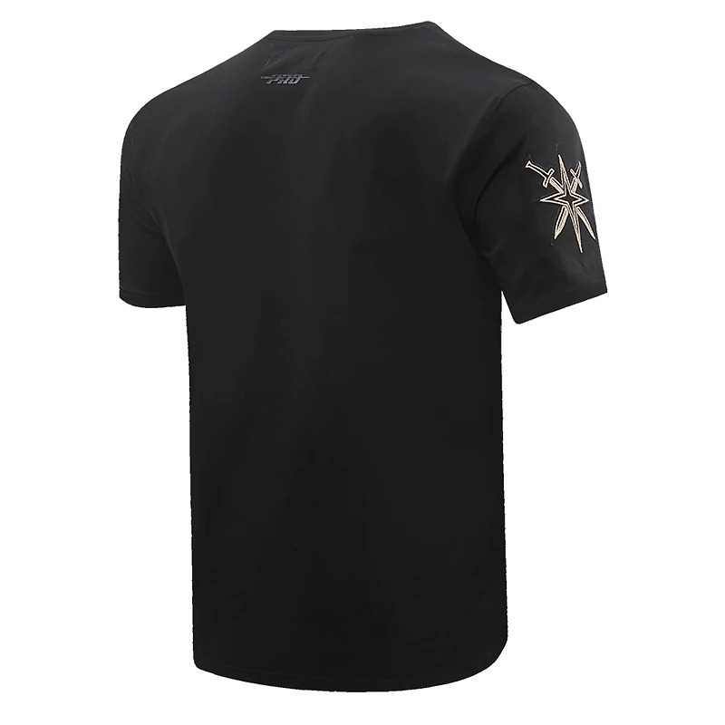 T-shirt avec logo Pro Standard noir Vegas Golden Knights pour hommes