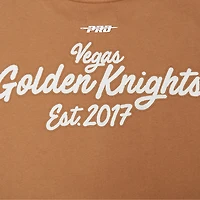 Men's Pro Standard  Brown Vegas Golden Knights Paint the City Pullover Sweatshirt