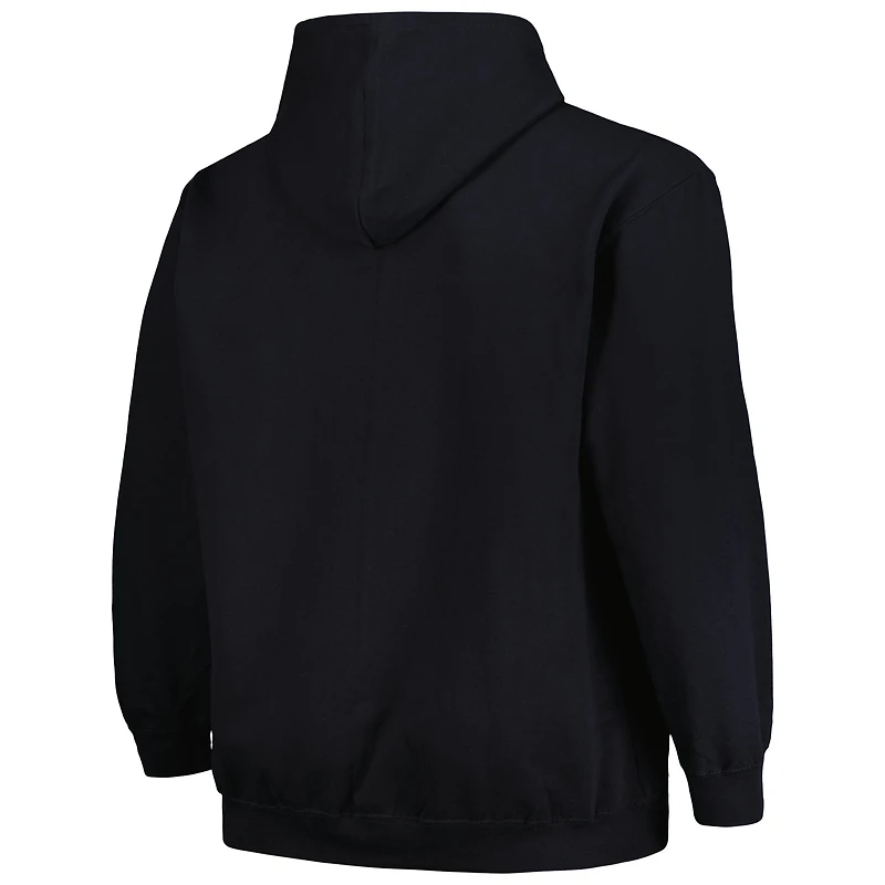 Profil pour hommes Black Vegas Golden Knights Big & Tall Arch Over Logo Pull à capuche