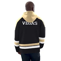Sweat à capuche de hockey noir/or pour homme Vegas Golden Knights Starter