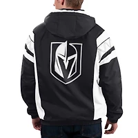 Veste à capuche demi-zip Starter Black Vegas Golden Knights Home Team pour hommes