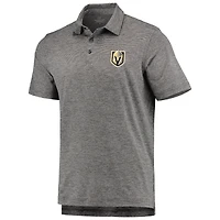 Men's Vineyard Vines Charcoal Vegas Golden Knights Destin Stripe Polo