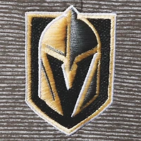 Men's Vineyard Vines Charcoal Vegas Golden Knights Destin Stripe Polo