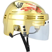 Mini-casque doré autographié de Mitch Marner, Golden Knights de Vegas