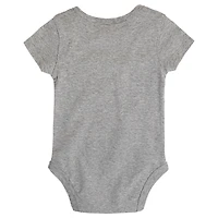 Body de vestiaire pour nouveau-né Heather Grey Vegas Golden Knights 2023 Champions la Coupe Stanley