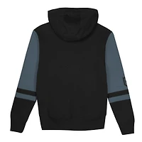 Sweat à capuche entièrement zippé pour préscolaire Black Vegas Golden Knights Face Off