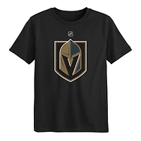 T-shirt préscolaire Outerstuff Black Vegas Golden Knights avec logo principal