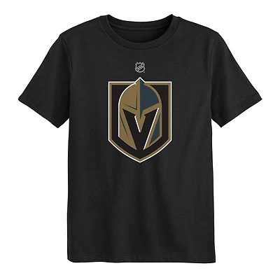 Preschool Outerstuff Black Vegas Golden Knights Primary Logo T-Shirt