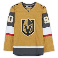 Maillot authentique alternatif dédicacé par Robin Lehner Vegas Golden Knights adidas Gold