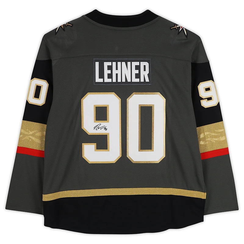 Maillot Fanatics Breakaway dédicacé par Robin Lehner Vegas Golden Knights