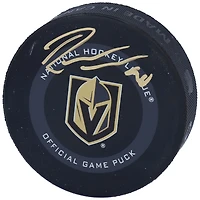 Rondelle de match officielle autographiée par Robin Lehner Vegas Golden Knights
