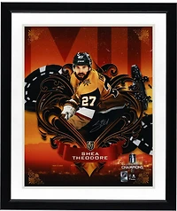 Shea Theodore Vegas Golden Knights 2023 Stanley Cup Champions Autographed 16" x 20" Misfits Panel Photograph