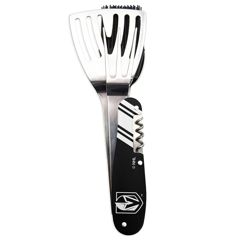The Sports Vault Vegas Golden Knights - Outil multifonction pour barbecue