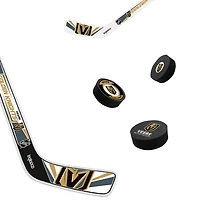 Ensemble de huit mini bâtons de hockey et rondelle en mousse The Sports Vault Vegas Golden Knights