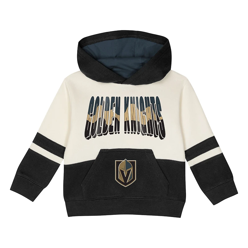 Ensemble sweat à capuche et pantalon en polaire pour tout-petit Outerstuff Black Vegas Golden Knights Chants and Cheers