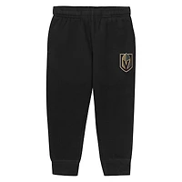Toddler Outerstuff Black Vegas Golden Knights Chants and Cheers Fleece Hoodie Pants Set