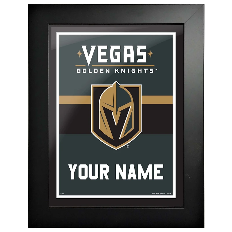 Vegas Golden Knights - Cadre photo de personnalisation d'équipe 12'' x 16''