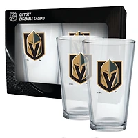 Vegas Golden Knights 2-Piece 16oz. Mixing Glass Set