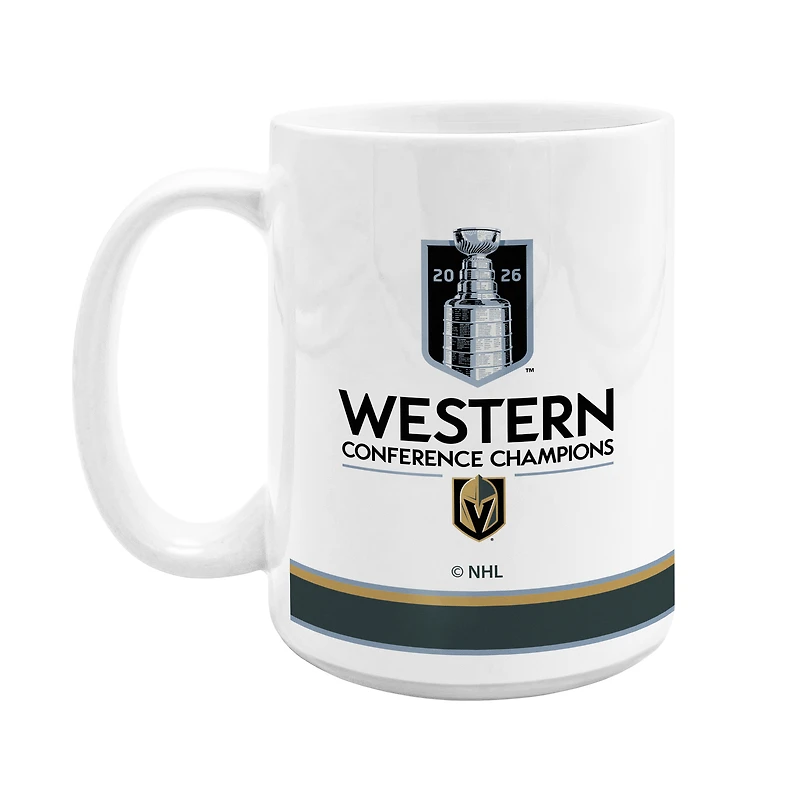 Vegas Golden Knights 2026 NHL Western Conference Champions 15oz. Ceramic Mug