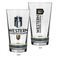 Vegas Golden Knights 2026 NHL Western Conference Champions 16.oz Pint Glass