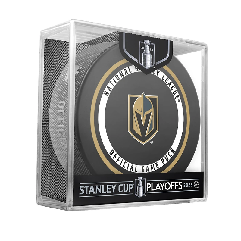 Vegas Golden Knights 2026 Stanley Cup Playoffs Official Game Puck