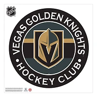 Vegas Golden Knights - 36'' x 36'' Team Repositional Stripe Design Vinyl Sticker Mural