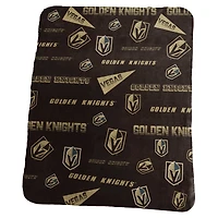 Couverture polaire classique Vegas Golden Knights 50" x 60"