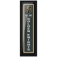 Vegas Golden Knights 6'' x 22'' Team Established Framed - Artwork