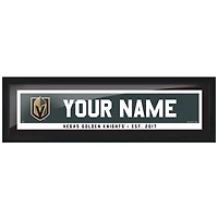 Vegas Golden Knights - Cadre photo de personnalisation d'équipe de 6'' x 22''