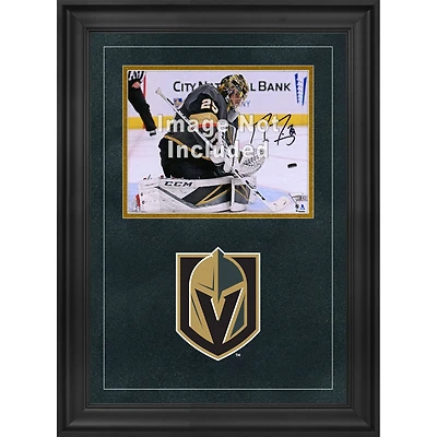 Cadre photo horizontal de luxe Vegas Golden Knights 8'' x 10'' avec logo de l'équipe