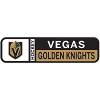 Vegas Golden Knights - 90'' x 23'' Sticker mural repositionnable avec logo d'équipe