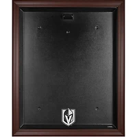 Vitrine en jersey avec logo encadré marron des Golden Knights de Vegas