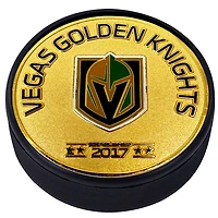 Vegas Golden Knights - Rondelle de hockey Medallion établie