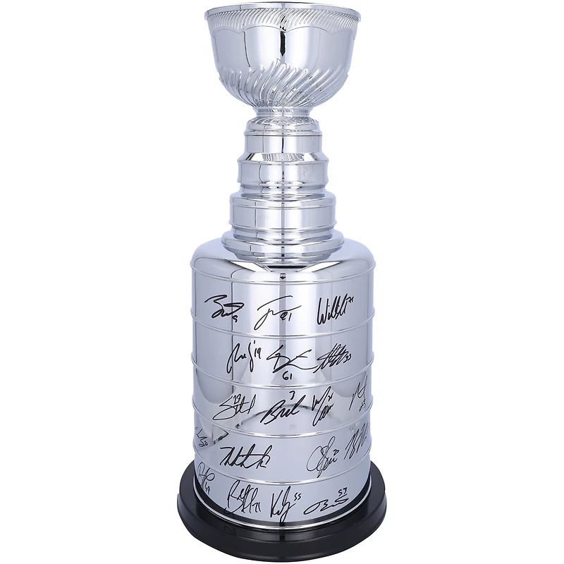 Vegas Golden Knights Multi-Signed 2023 Stanley Cup Champions 2' Replica Stanley Cup with Multiple Signatures - Limited Edition of 75