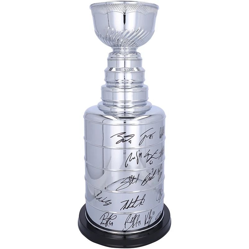 Réplique de la Coupe Stanley 2' des Golden Knights de Vegas avec plusieurs signatures - Édition limitée à 75 exemplaires