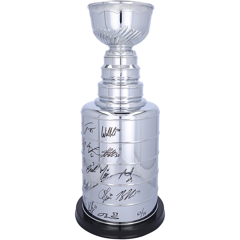 Vegas Golden Knights Multi-Signed 2023 Stanley Cup Champions 2' Replica Stanley Cup with Multiple Signatures - Limited Edition of 75
