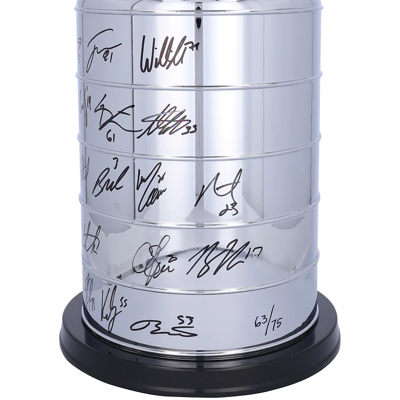 Vegas Golden Knights Multi-Signed 2023 Stanley Cup Champions 2' Replica Stanley Cup with Multiple Signatures - Limited Edition of 75